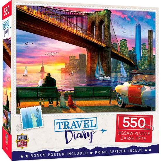 MasterPieces Romantik in New York Puzzle 550 Teile