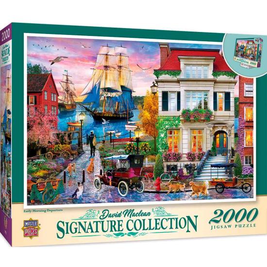 Puzzle MasterPieces Early Morning Departure mit 2000 Teilen
