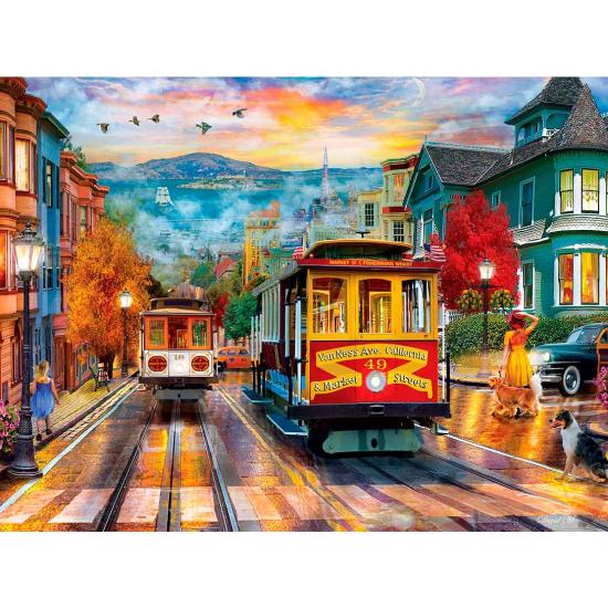 MasterPieces Puzzle Klettern nach San Francisco 550 Teile