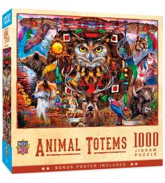 MasterPieces Tiertotems Puzzle 1000 Teile