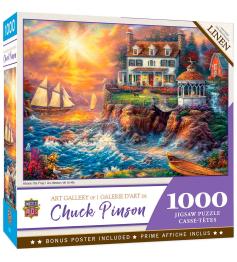 MasterPieces Segelboot in der Bucht Puzzle 1000 Teile