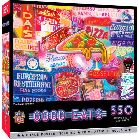 MasterPieces Viva Italia 550-teiliges Puzzle