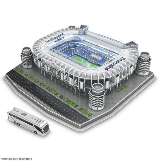 Nanostad 3D-Puzzle Santiago Bernabéu Real Madrid Beleuchtung