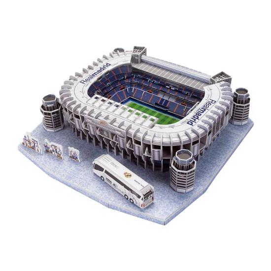 Puzzle Nanostad Santiago Bernabéu Stadion Real Madrid CF 3D 160