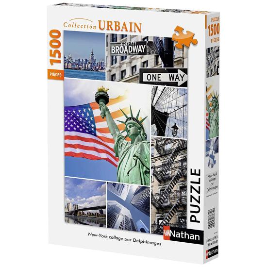 Nathan Collage New York Puzzle 1500 Teile
