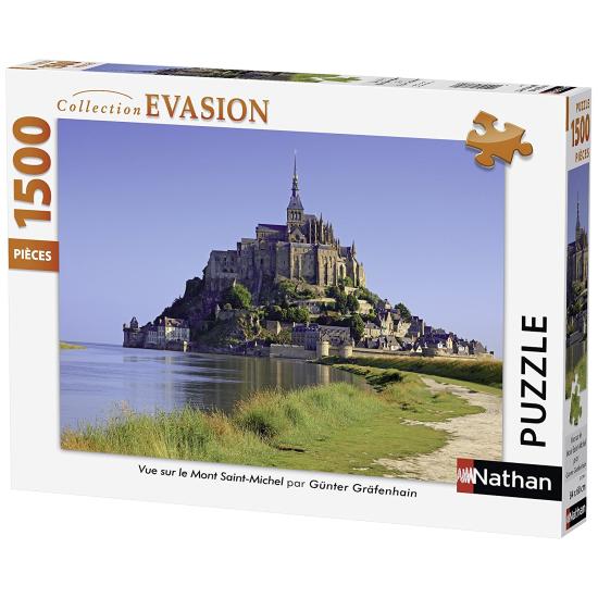 Nathan Südansicht des Mont Saint Michel Puzzle 1500 Teile