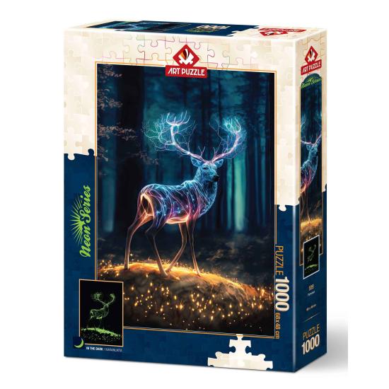 Neon Art Puzzle Patronus Puzzle 1000 Teile Neon Art Puzzle Patronus Puzzle 1000 Teile