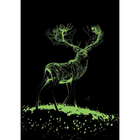 Neon Art Puzzle Patronus Puzzle 1000 Teile Neon Art Puzzle Patronus Puzzle 1000 Teile