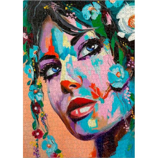 Nova Mirada Blaues Puzzle 1000 Teile