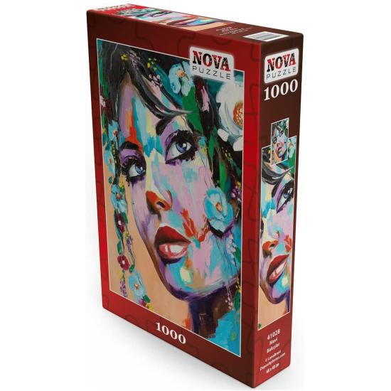 Nova Mirada Blaues Puzzle 1000 Teile