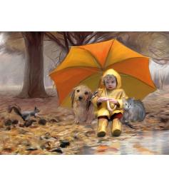 Nova Puzzle Under the Umbrella 1000 Teile