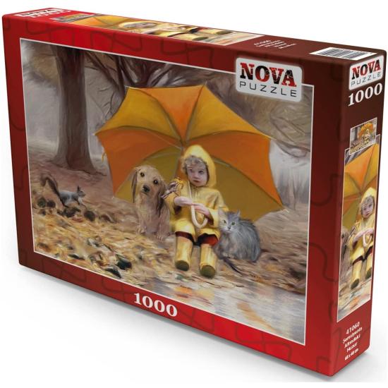 Nova Puzzle Under the Umbrella 1000 Teile