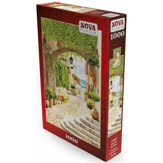 Nova Street in Italien Puzzle 1000 Teile