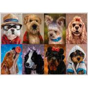 Puzzle Nova Collage of Dogs Horizontal 1000 Teile