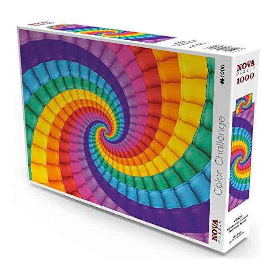 Nova Regenbogen-Spiralpuzzle 1000 Teile
