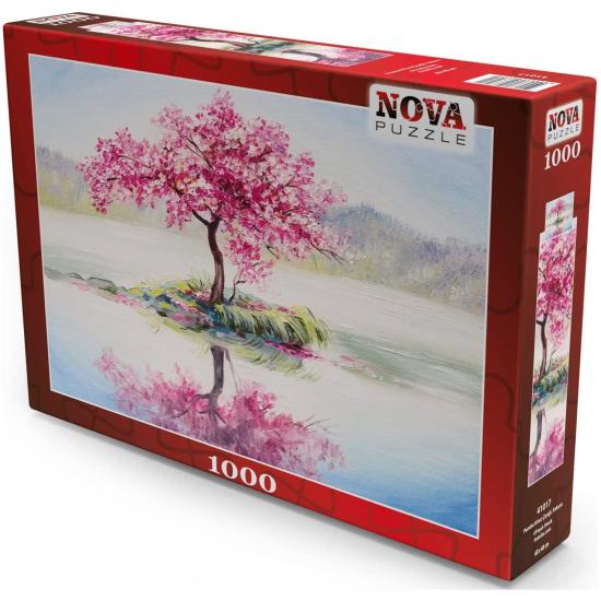 Nova Pink Cherry Blossom Puzzle 1000 Teile