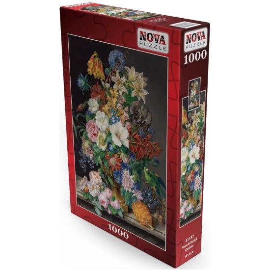 Nova Bunte Blumen Puzzle 1000 Teile