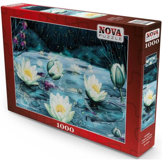 Nova Lotusblumen Puzzle 1000 Teile
