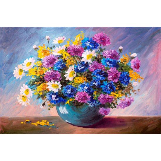 Nova Puzzle Bunte Wildblumen 1000 Teile
