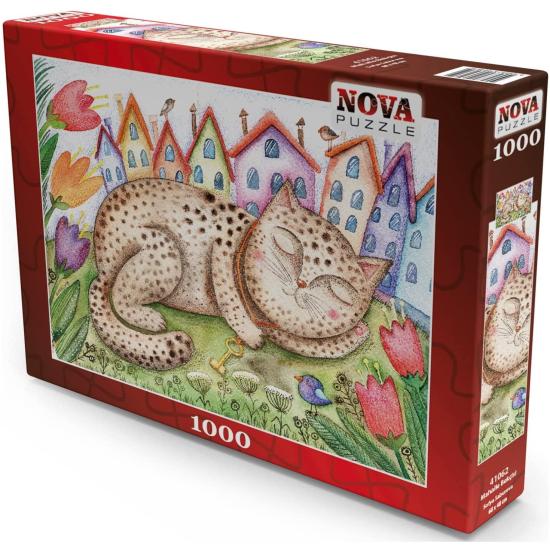 Nova Neighborhood Cat Puzzle 1000 Teile