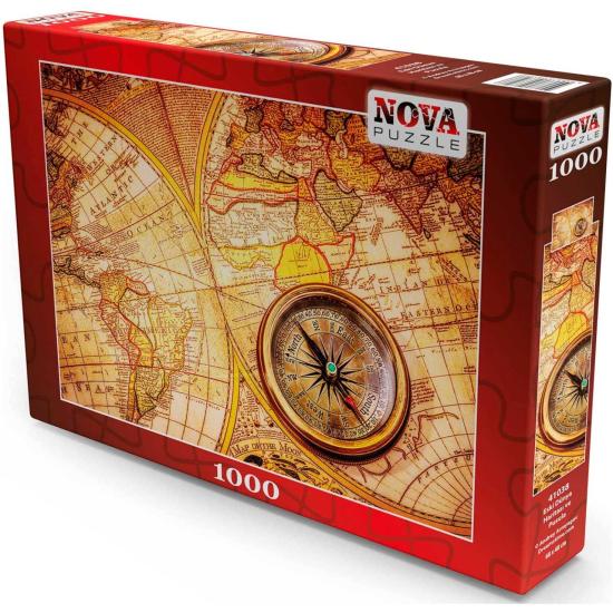 Nova Puzzle Der Kompass 1000 Teile