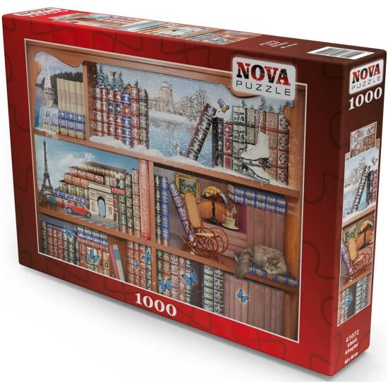 Nova Magic Books Puzzle 1000 Teile