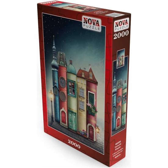 Puzzle Nova Books that Light Up the Night 2000 Teile