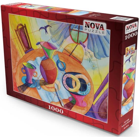 Nova Frühstückstisch-Puzzle 1000 Teile