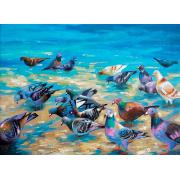 Nova Beach Pigeons Puzzle 1000 Teile