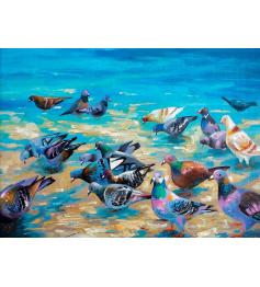 Nova Beach Pigeons Puzzle 1000 Teile