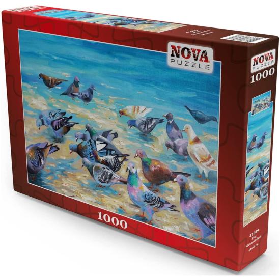 Nova Beach Pigeons Puzzle 1000 Teile