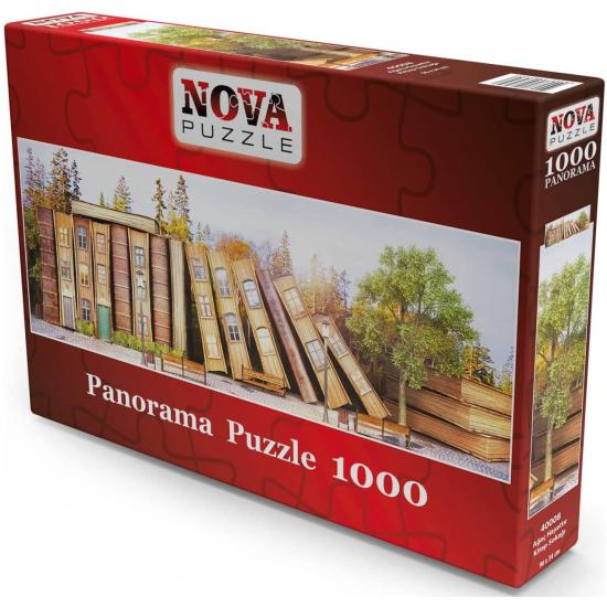 Nova Panorama Straße des Buches Puzzle mit 1000 Teilen