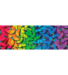 Nova Panorama Regenbogen-Schmetterlingspuzzle mit 1000 Teilen