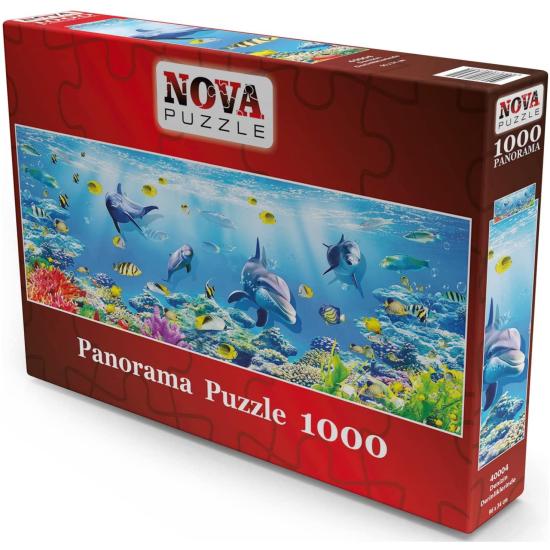 Puzzle Nova Panorama In den Tiefen des Meeres mit 1000 Teilen