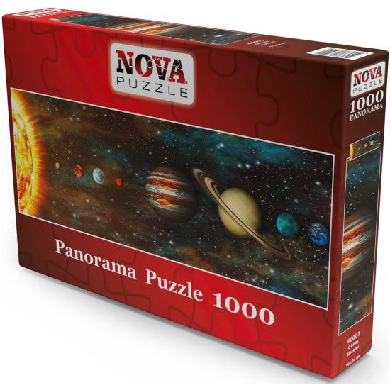Nova Panorama Sonnensystem-Puzzle mit 1000 Teilen
