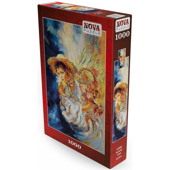 Puzzle Nova Blumenstrauß 1000 Teile