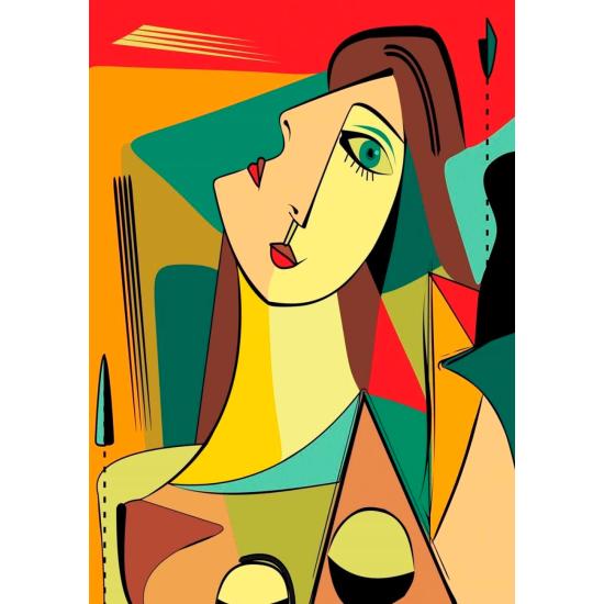 Nova Kubistisches Porträt-Puzzle 1000 Teile