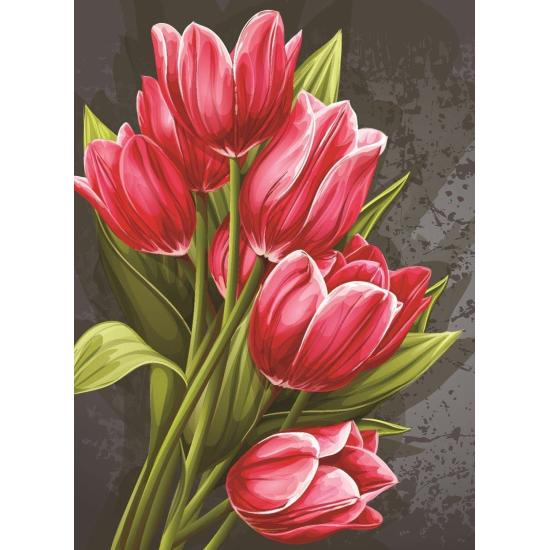 Nova Rote Tulpen-Puzzle mit 1000 Teilen