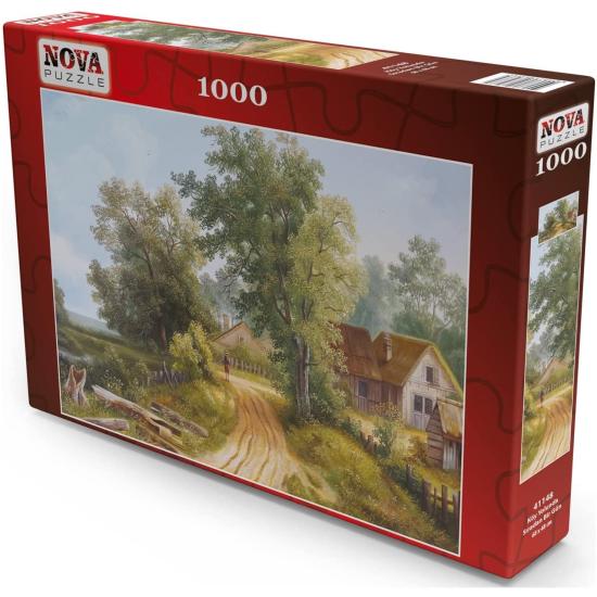 Puzzle Nova Ein Tag auf dem Land der Menschen 1000 Teile