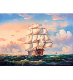 Nova-Puzzle „Segeln in turbulenten Gewässern“ mit 1000 Teilen