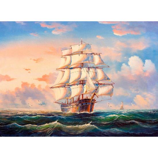 Nova-Puzzle „Segeln in turbulenten Gewässern“ mit 1000 Teilen Nova-Puzzle „Segeln in turbulenten Gewässern“ mit 1000 Teilen