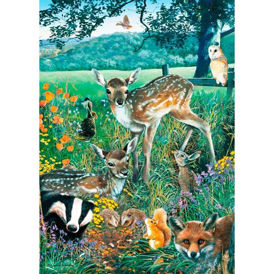 Otter House Friends of the Forest 1000-teiliges Puzzle
