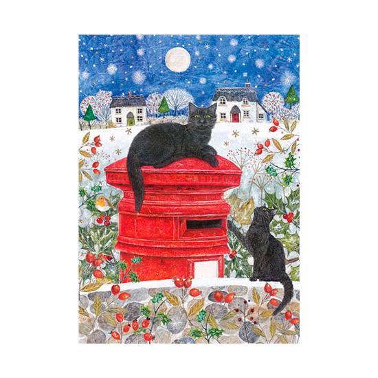 Otter House Weihnachtsbriefkasten-Puzzle 1000 Teile