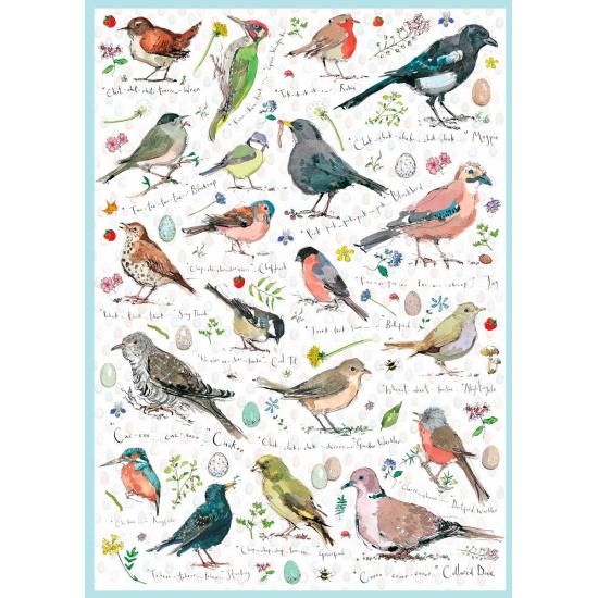 Puzzle Otter House Wild Birds Collection mit 1000 Teilen