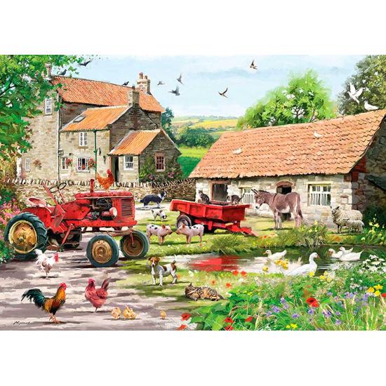 Puzzle Otterhaus auf dem Bauernhof 1000 Teile