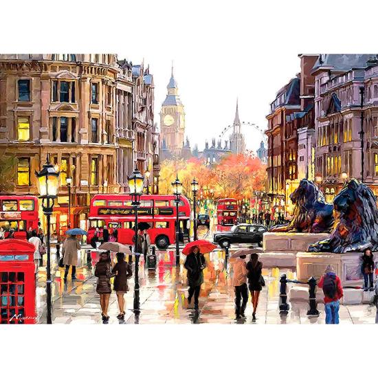 Otter House London Puzzle 1000 Teile