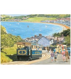 Otter House Tram by the Sea 1000-teiliges Puzzle