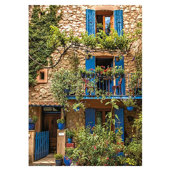 Piatnik Puzzle Blaue Balkone 1000 Teile
