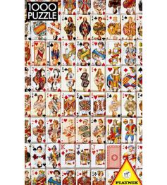 Piatnik Puzzle-Kartenspiel mit 1000 Teilen