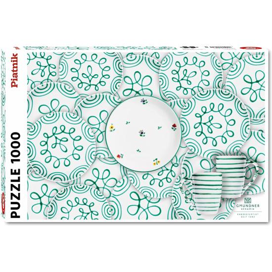 Piatnik Keramik Gmundner Puzzle mit 1000 Teilen